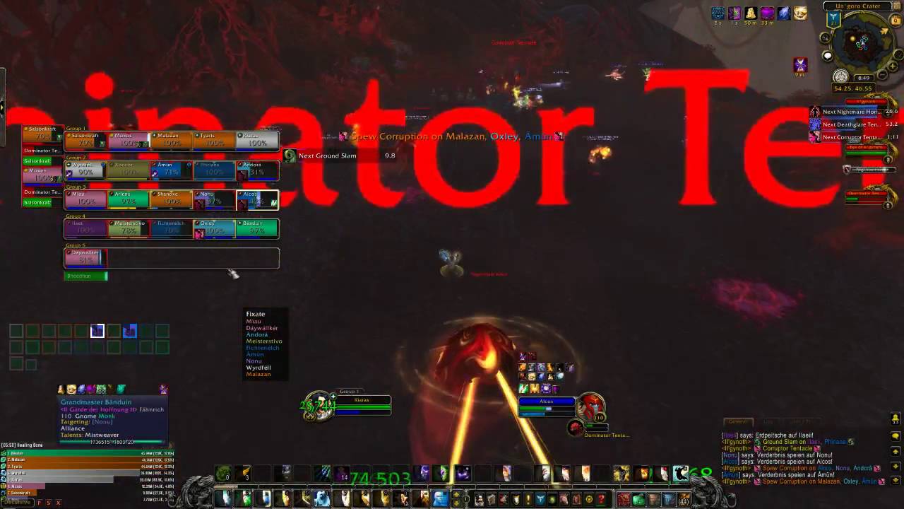WoW Emerald Nightmare NH Il'gynoth, Heart of Corruption Kill