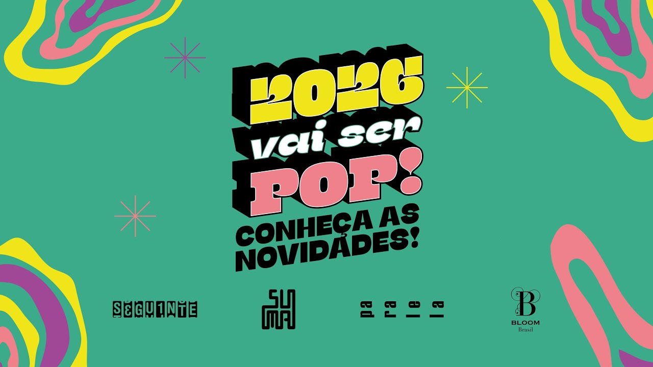 2026 vai ser pop! | Anúncios de livros, sorteio e mais