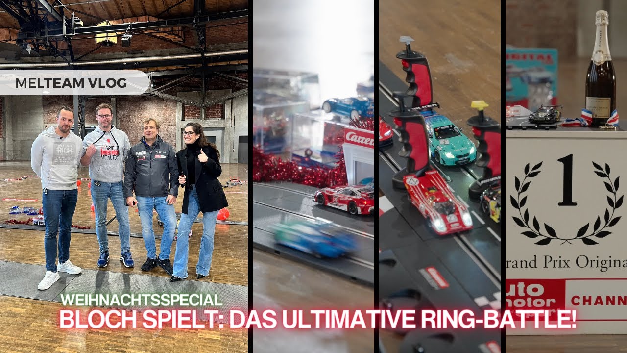 MELTEAM VLOG: Die Nordschleife als Carrera-Bahn - Bloch spielt #26