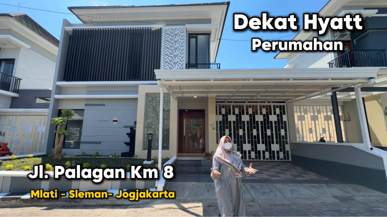 DIJUAL Rumah Mewah Jalan Palagan Km 8 dekat Hyatt, Monjali, Al Azhar, UGM, Jogja City Mall, Jombor