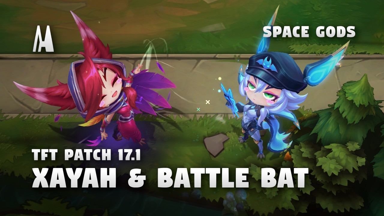 CHIBI XAYAH & CHIBI BATTLE BAT XAYAH | FINISHER, BOOM, EMOTES | TFT 17.1