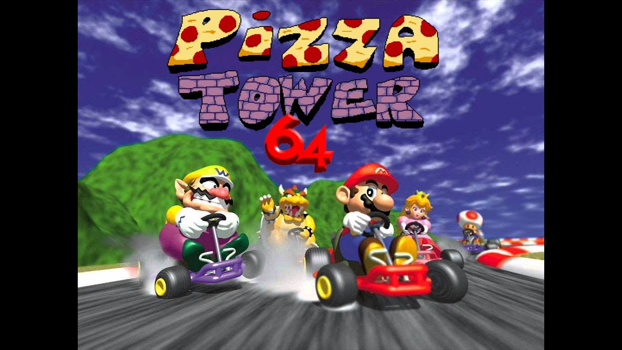 Time for a Smack-down! (Pizza Tower) Mario kart 64 remix