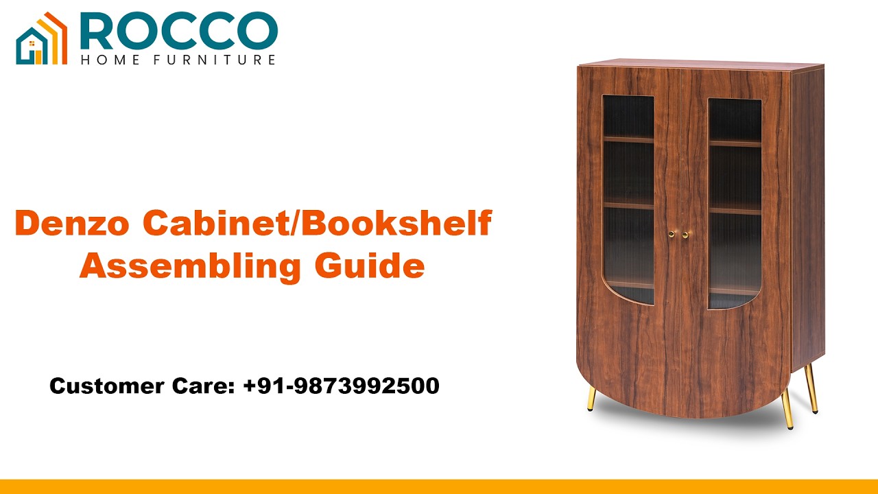 ROCCO Denzo Bookshelf Assembling Video