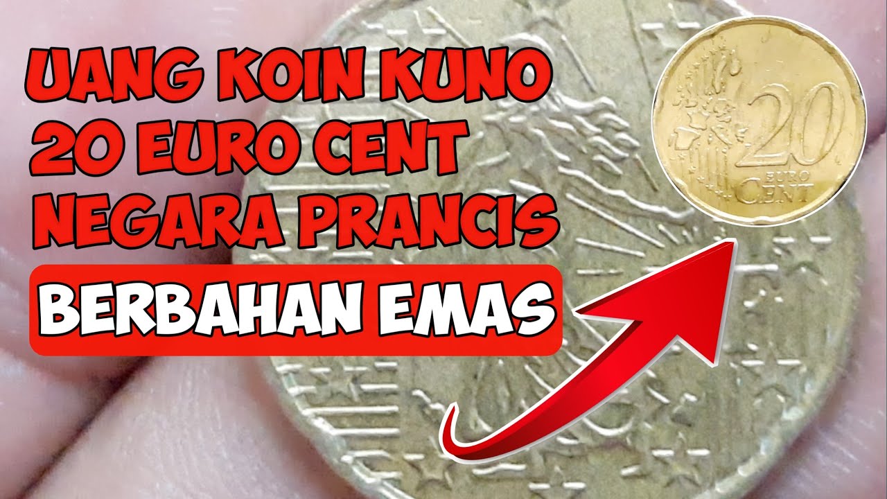 UANG KOIN KUNO EURO LOGAM MULIA || KOIN LOGAM