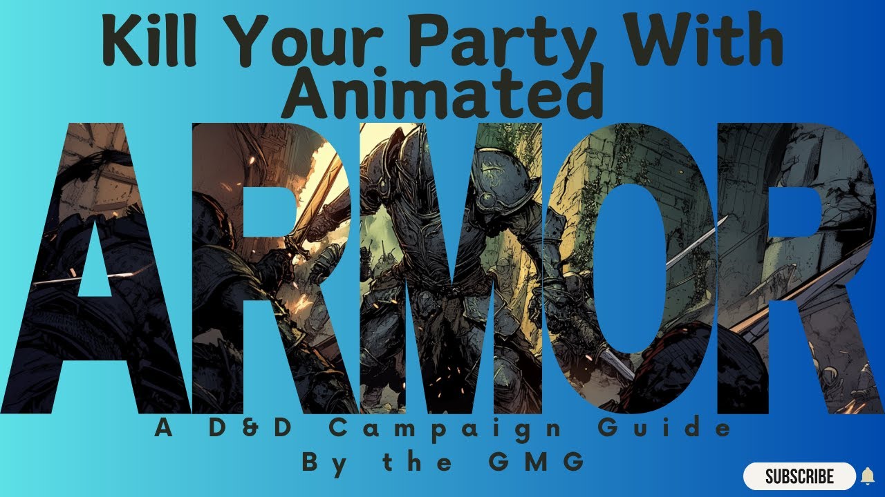 Great Encounters in D&D using Animated Armor | D&D Encounter tips and tricks