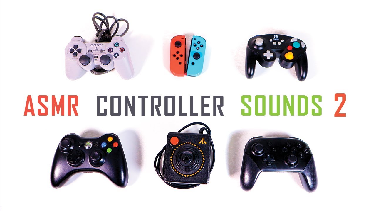 MORE Relaxing Controller Sounds! - clicking/button sounds (NO TALKING) | ASMR