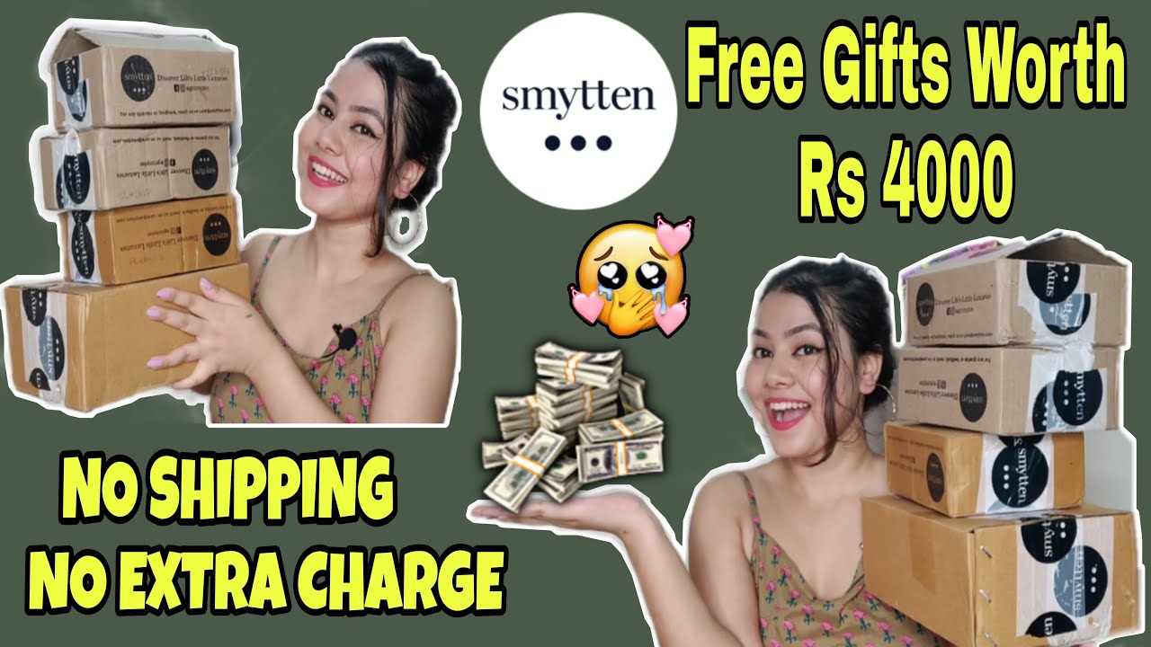 **HUGE Smytten Haul** FREE REFERRAL GIFTS WORTH RS 4000| NO SHIPPING, NO EXTRA CHARGE| Beauty Cuddle