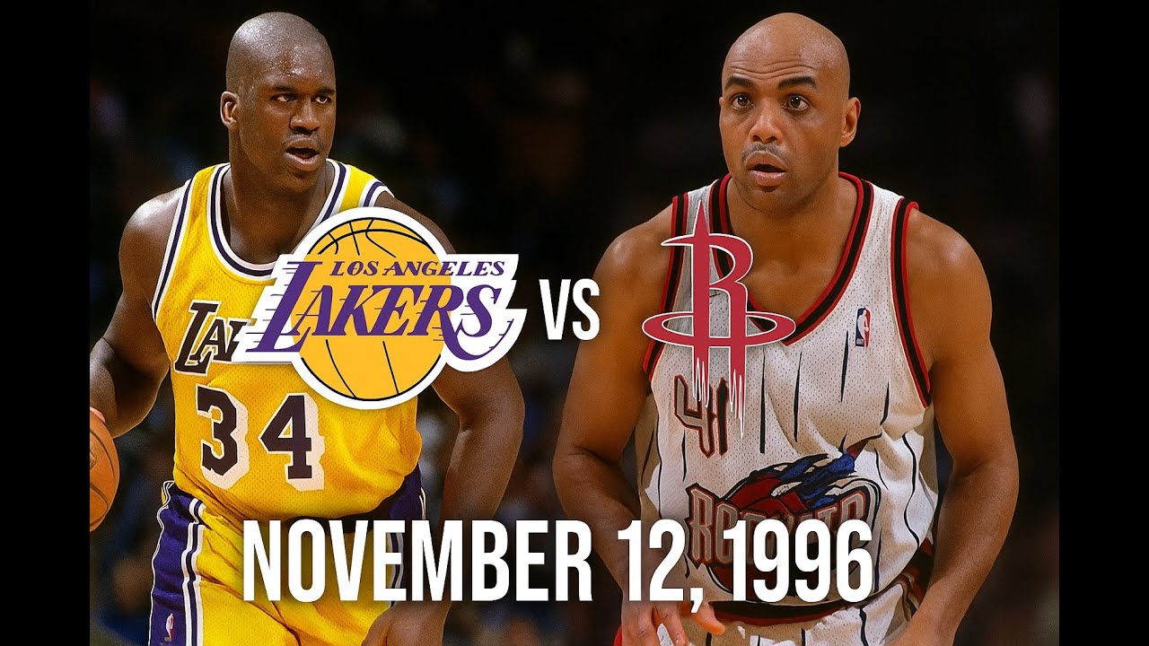 11/12/1996 Lakers vs. Rockets Kobe Bryant Full game