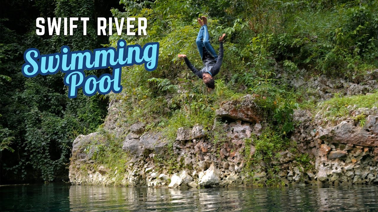Hidden Gems in Jamaica! Swift River Natural Swimming Pool  🇯🇲