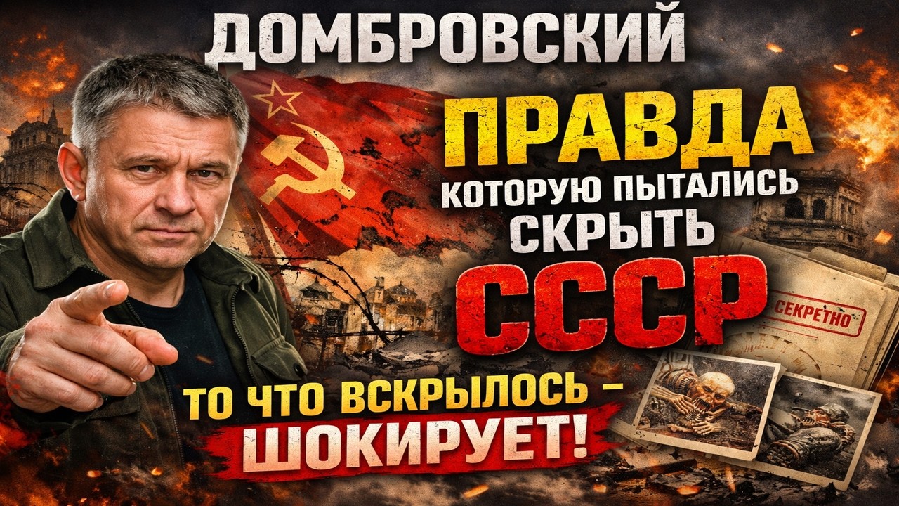 ДОМБРОВСКИЙ — ПРАВДА, КОТОРУЮ ПЫТАЛИСЬ СКРЫТЬ В СССР