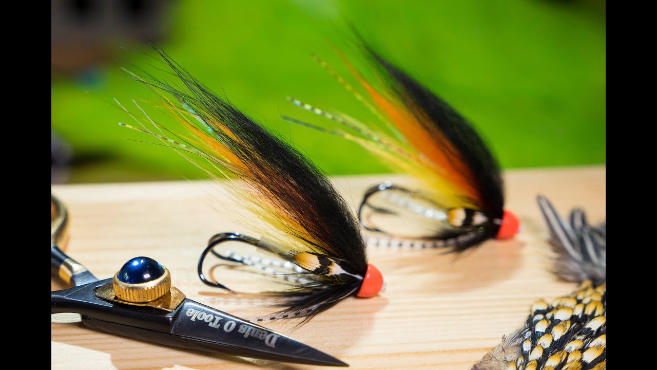 Wiggly Gunn Salmon Fly by Denis O'Toole Ireland