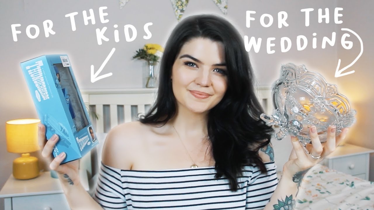 ~ THRIFT HAUL ~ finds for our wedding & future kids ♡