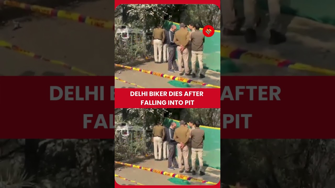 Delhi: Biker dies in Janakpuri after allegedly falling into a pit, details awaited