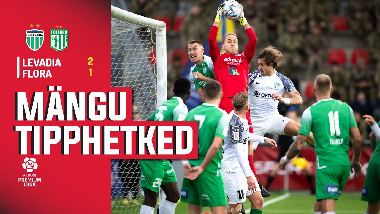 Tallinna FCI Levadia - Tallinna FC Flora I 2:1 I A. Le Coq Premium liiga 35. voor I 2023