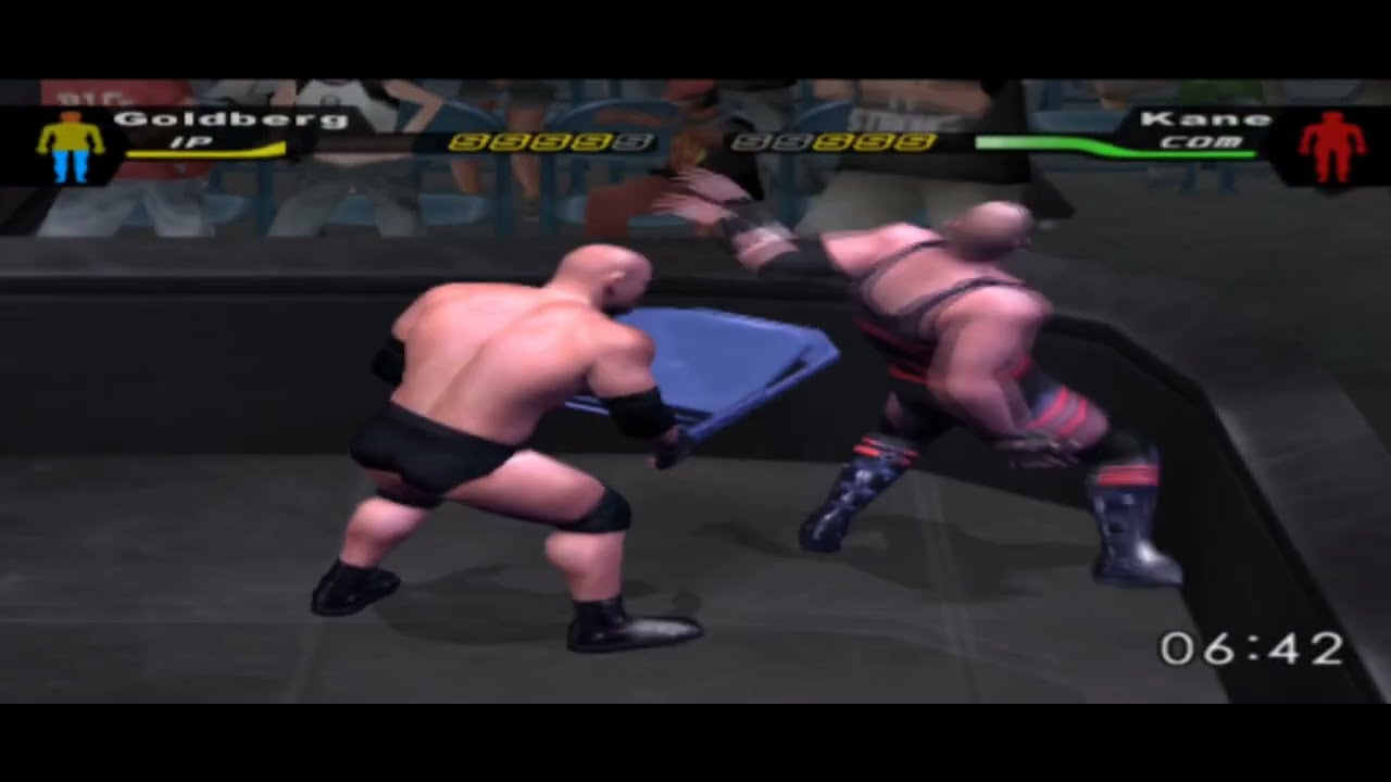 Goldberg vs Kane | Hardcore Brutal Ladder Match | Wwe SmackDown HCTP |