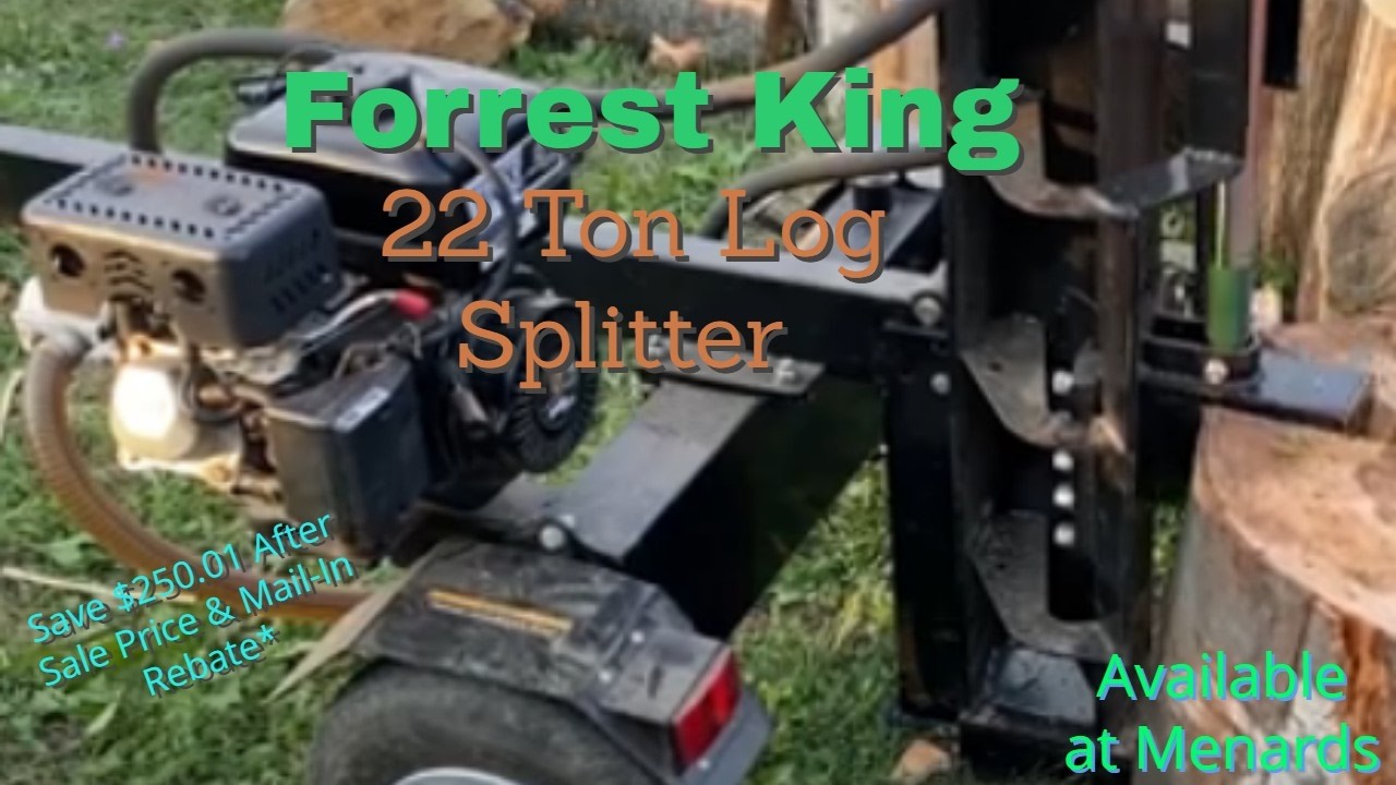 Complete Guide to the Forest King 22-Ton Log Splitter: Assembly & Performance Review