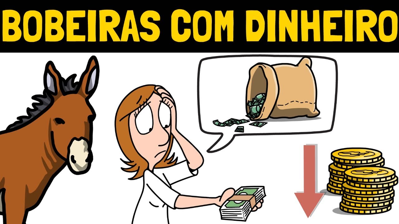 As 5 MAIORES BURRADAS Que As Pessoas Fazem Com Dinheiro