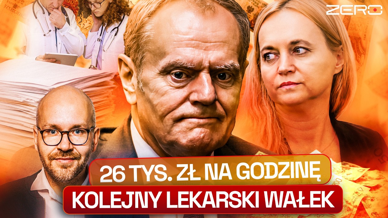 PAZERNI LEKARZE, ULTIMATUM TUSKA I 300 TYSIĘCY ZŁ DNI&Oacute;WKI. CO ZROBI SOBIERAŃSKA-GRENDA?