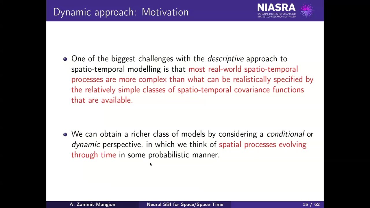 Andrew Zammit-Mangion: Neural SBI for Spatial and Spatio-Temporal Statistical Models