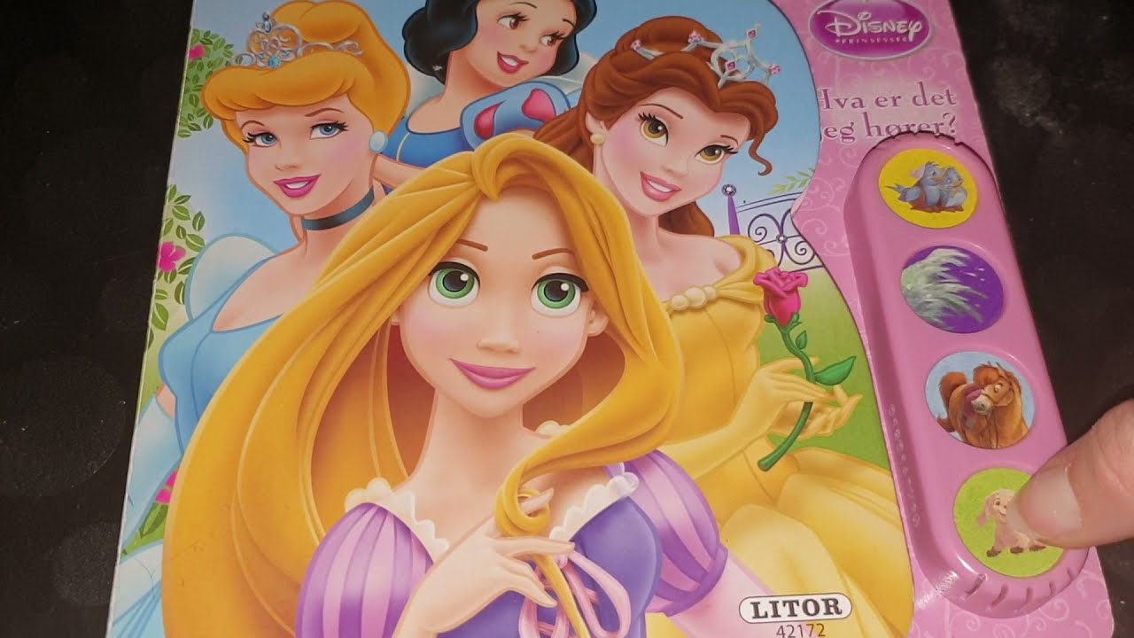 Hva er det jeg hører 👸 Disney Prinsessebok 📚📖