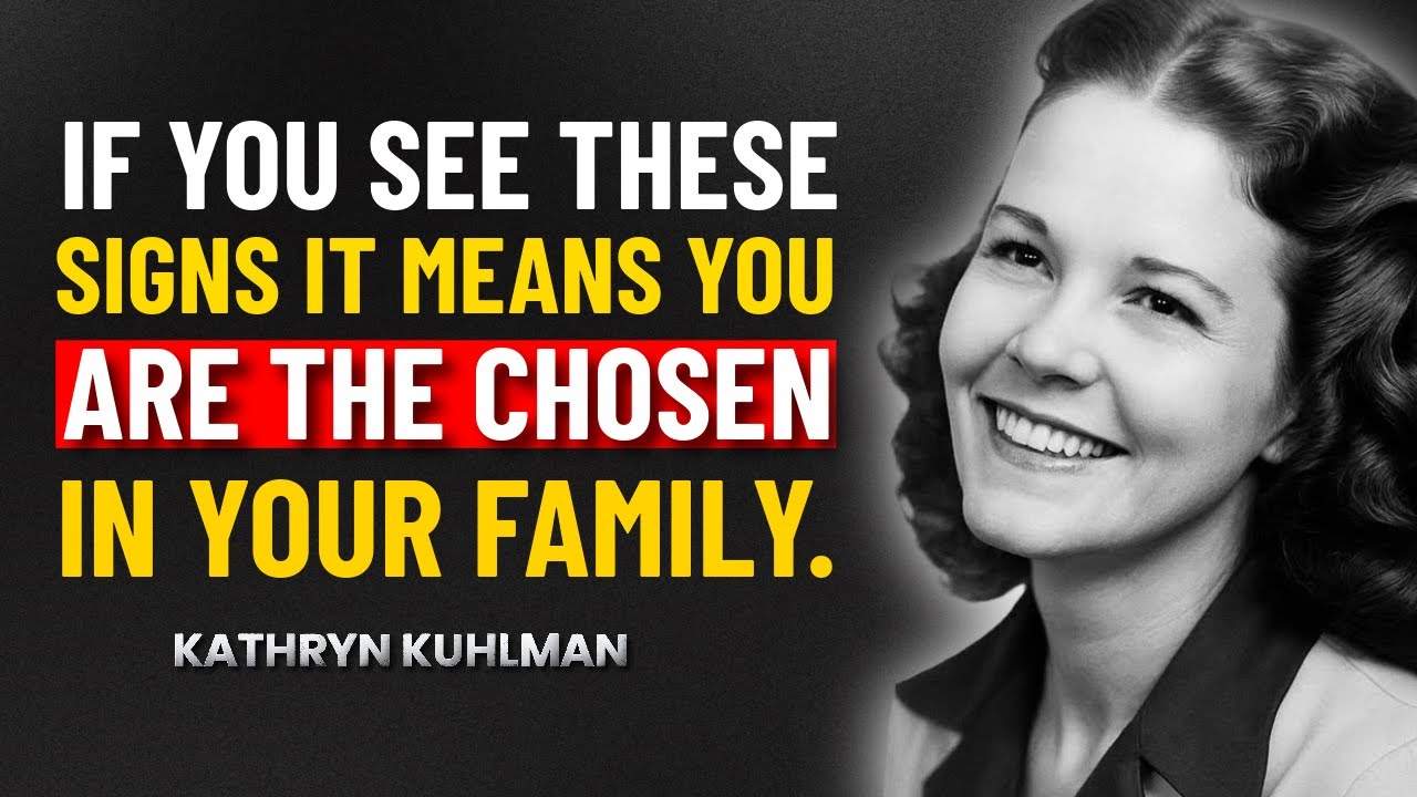 Urgent Call: Signs You Are The Chosen In Your Family - Kathryn Kuhlman Preachings