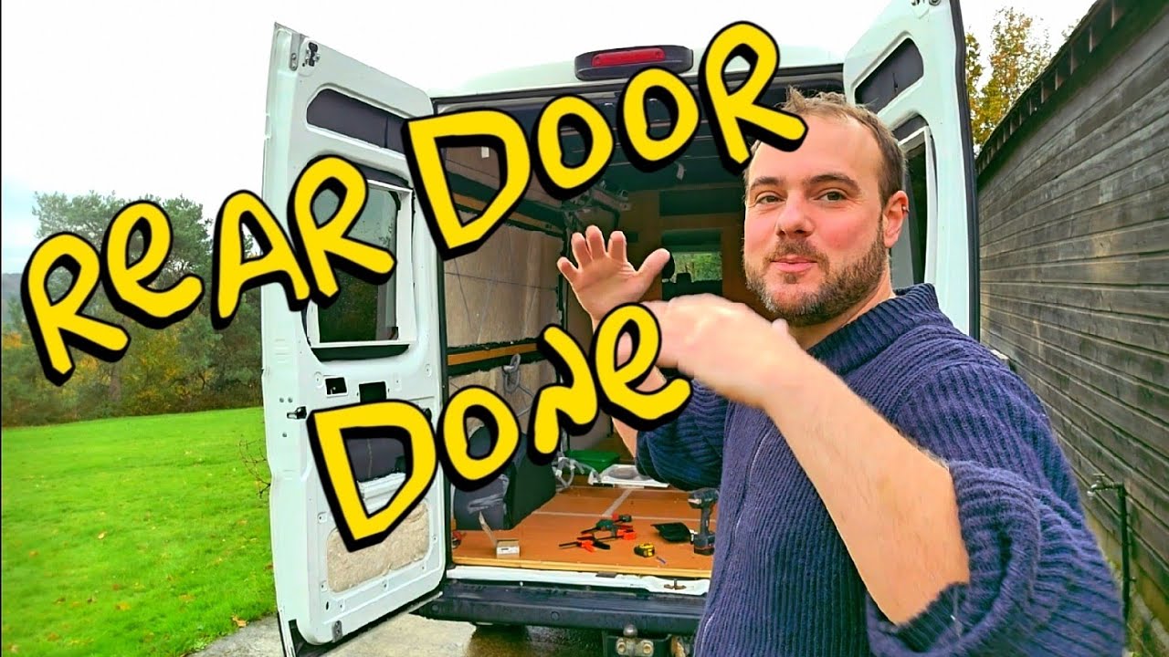 Tutorial  how to Insulate & Cover Rear Doors (Ducato/Jumper/Boxer) | Van Build Step-by-Step