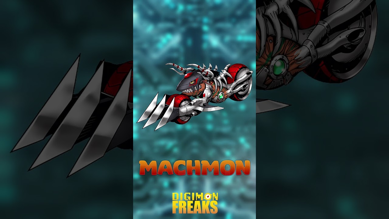 MACHMON El DIGIMON SALVAJE sobre RUEDAS