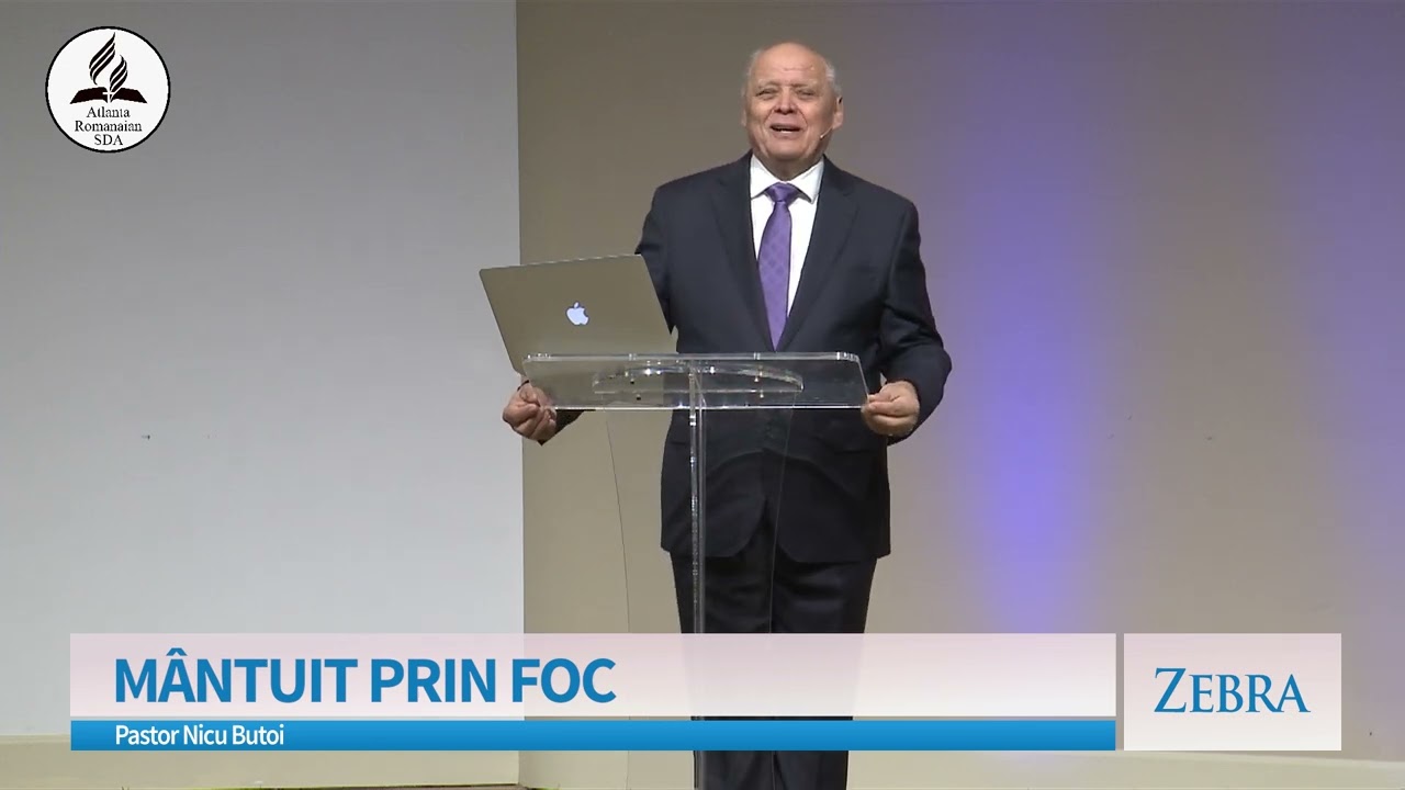 MÂNTUIT PRIN FOC - ZEBRA cu pastor Nicu Butoi