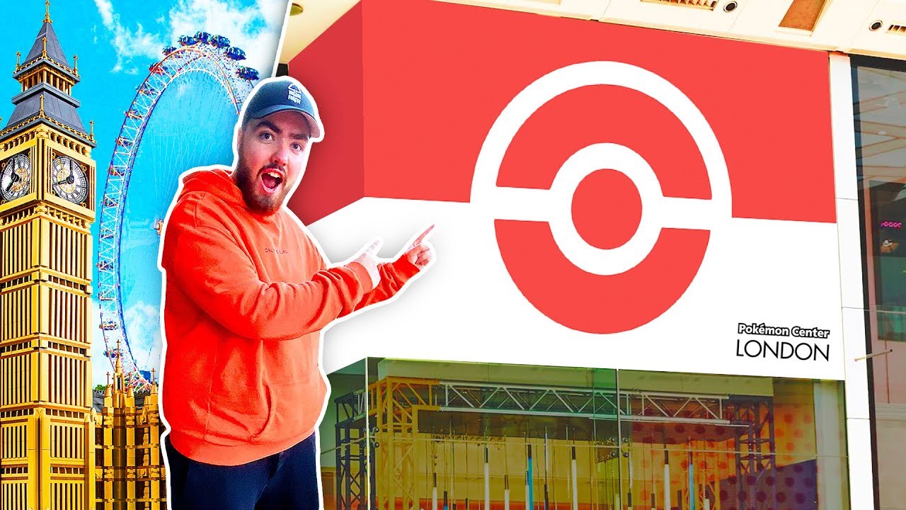 I Went to a REAL LIFE Pokemon Center In London