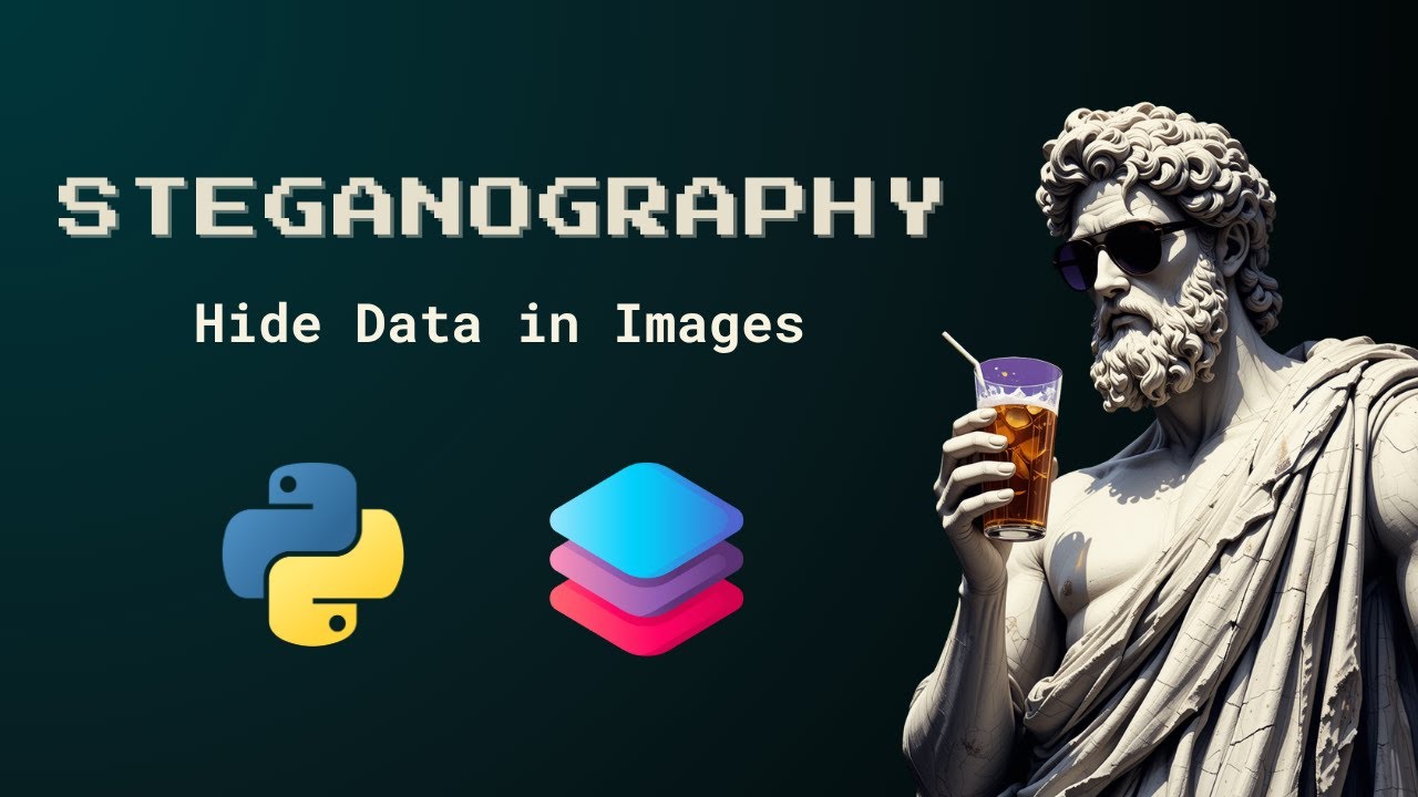 Hide Data in Images using Steganography | Cyber Security Project