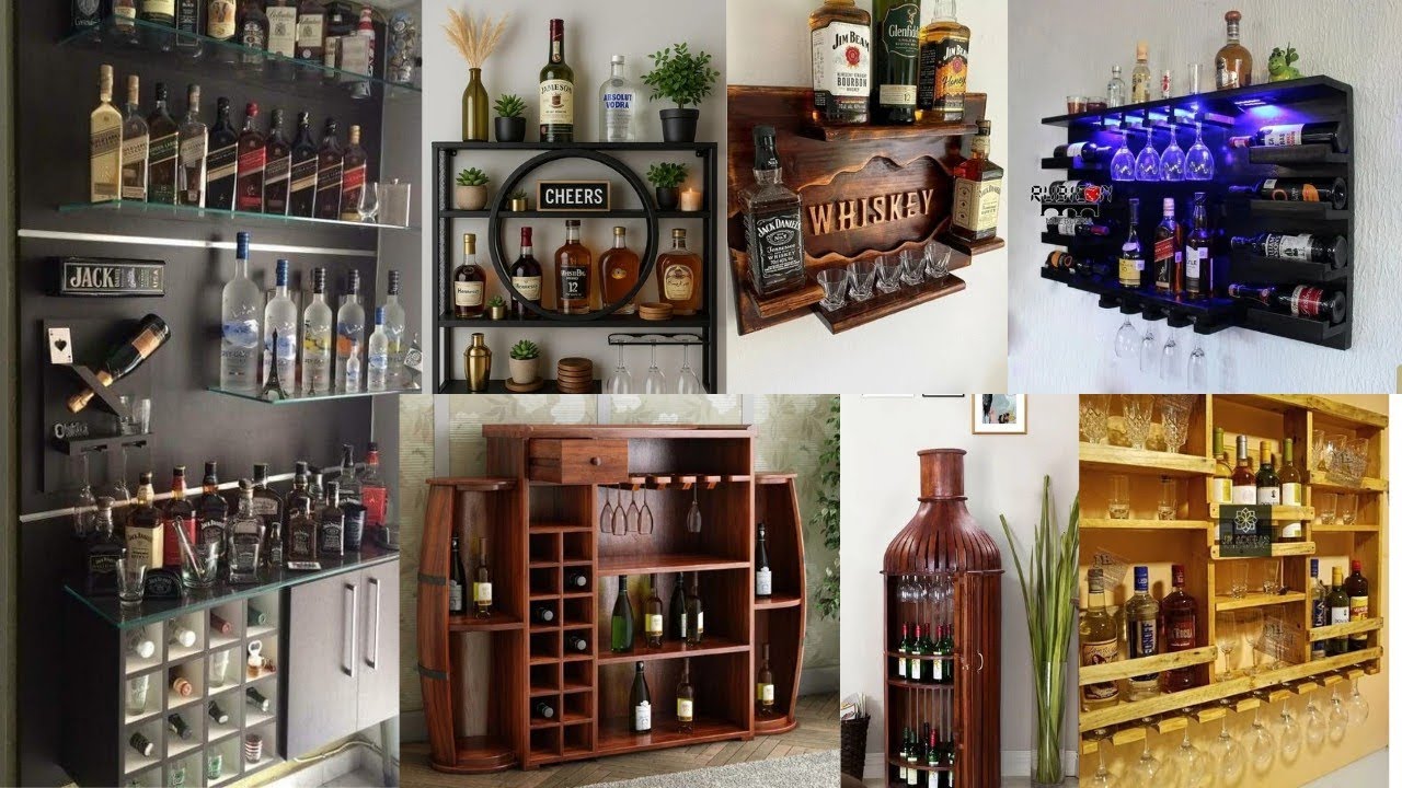 Home wine & whiskey Shelf Furniture: Stylish Storage Ideas to Elevate Your Home Bar