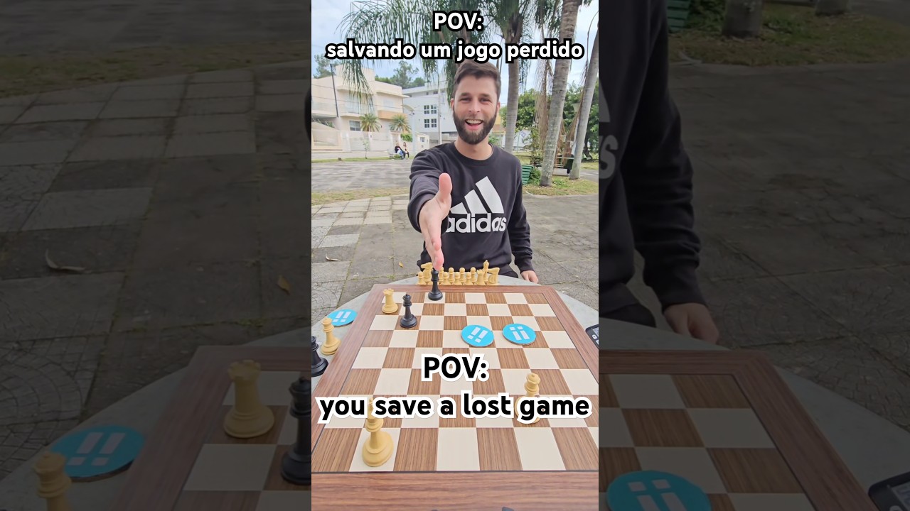 POV: você salva um jogo perdido 