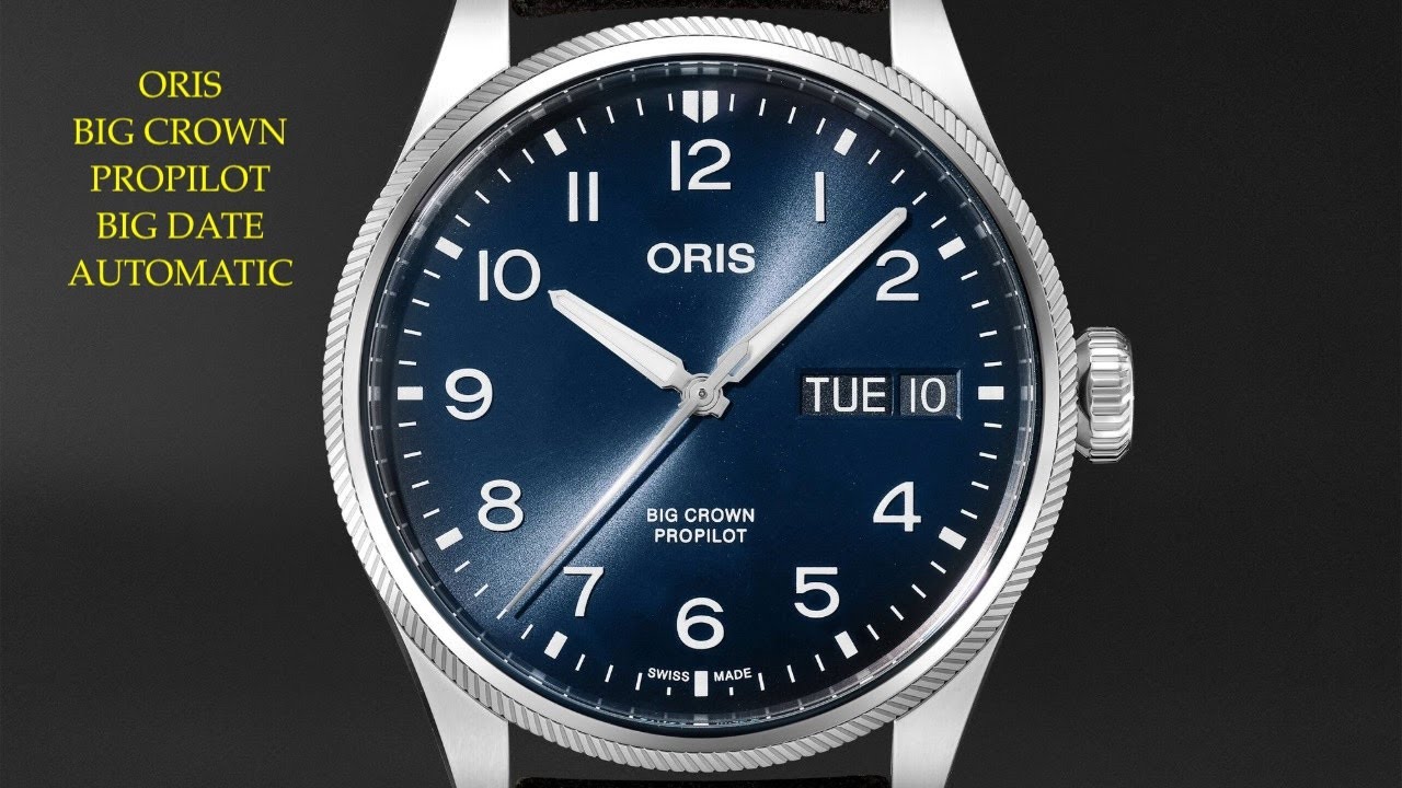 Oris Big Crown Propilot Big Date Automatic 01 751 7761 4065 Watch | Review Valjoux Relogios