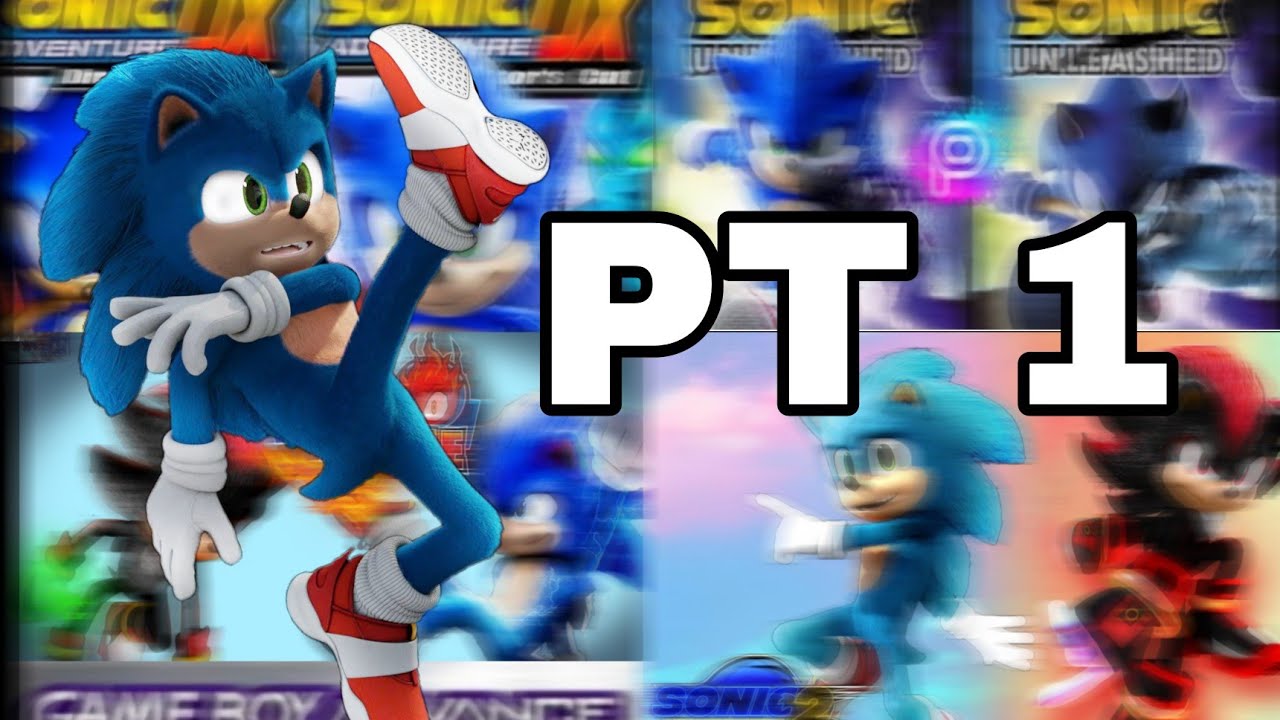 Redesigning sonic picsart compilation #pt1