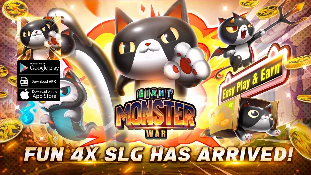 Giant Monster War Gameplay - NFT Game Android iOS APK Download