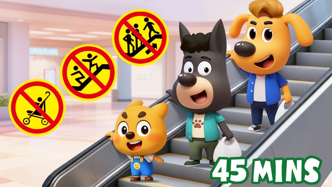 🔴 AO VIVO 🔴 Detetive Labrador 👮‍♂  Tem de Ter Cuidado no Shopping 🔼🔽  Desenhos Infantis 🎬