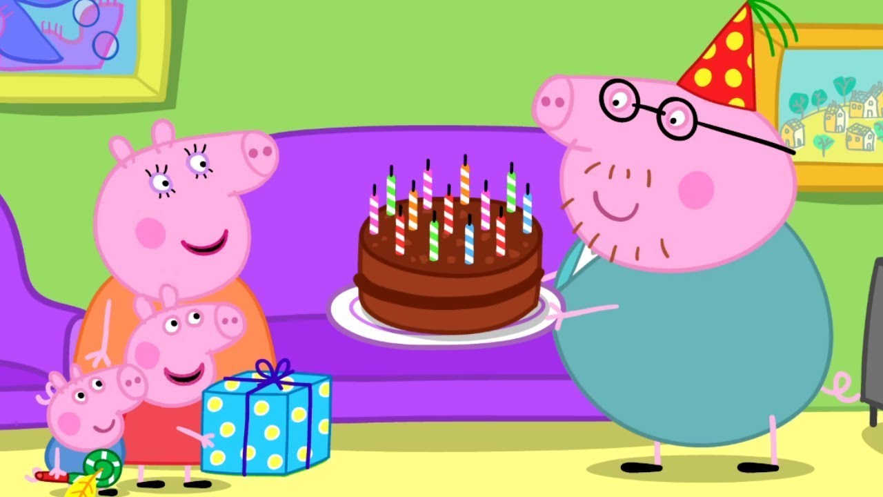Peppa Pig Português Brasil | O aniversário do papai | Desenhos Animados