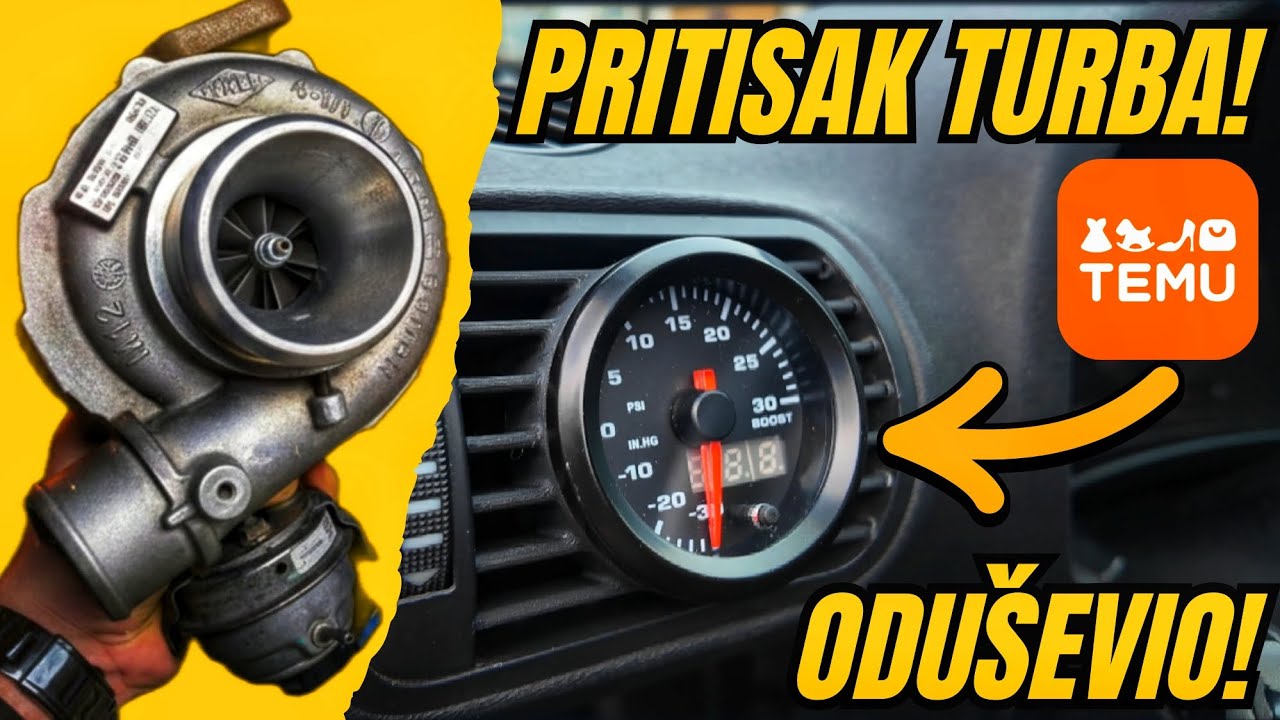 PLATIO SAM SITNICU A DOBIO OVO… (BOOST MERAČ) TDI PUMPA OZBILJAN PRITISAK!!