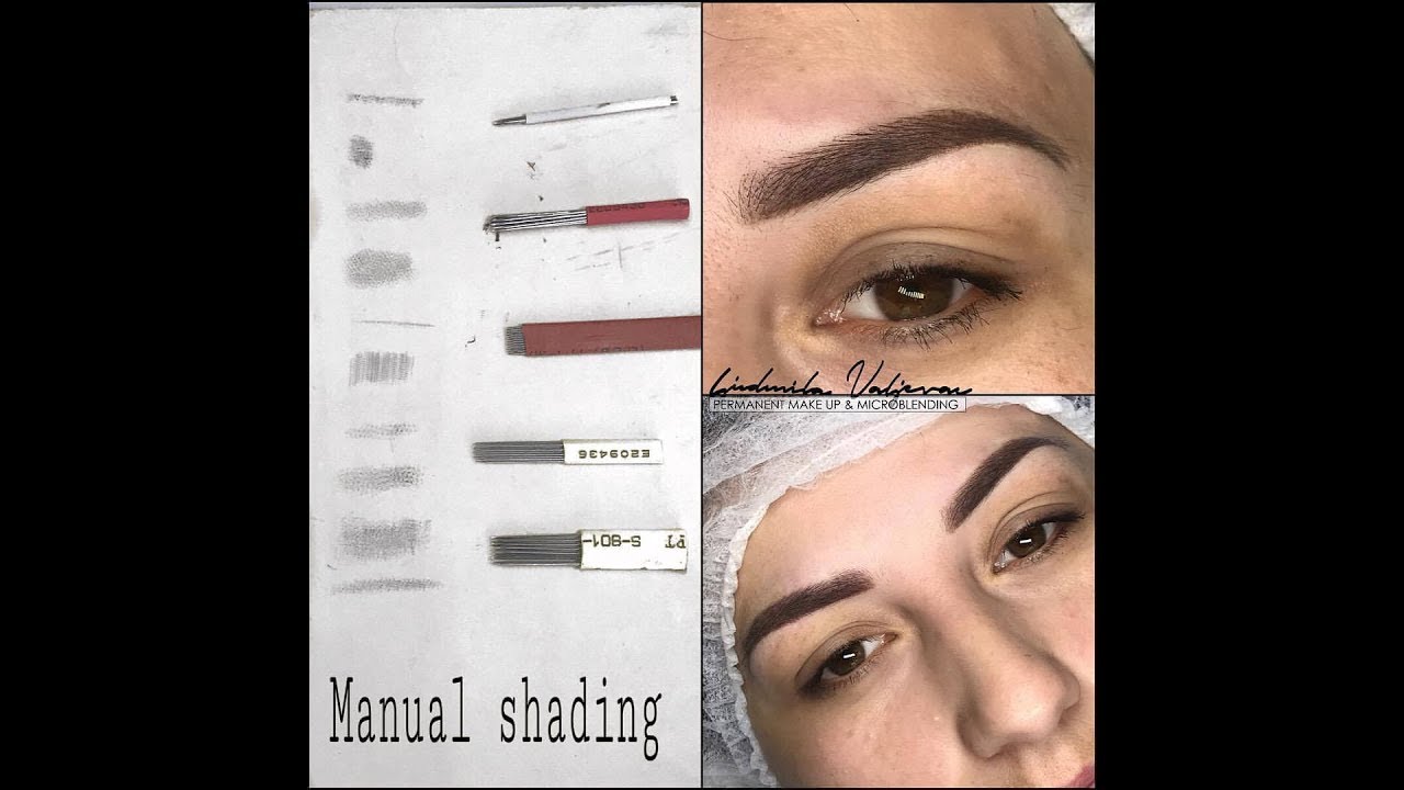 MANUAL SHADING (RUCNO METODA SENJECENJE OBRVA) PERMANET MAKE UP