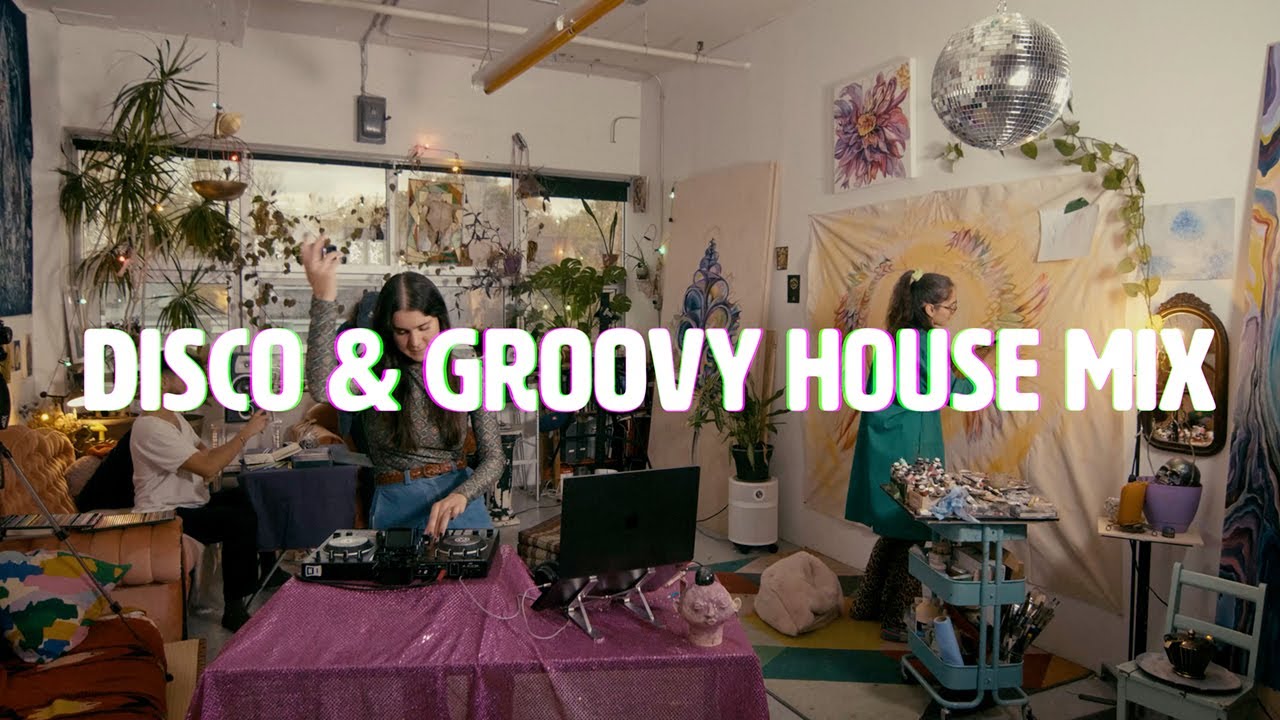 Disco & Groovy House Mix + Live Painting with Valentine Alma | Joyful • Energetic -  Dani Lewick