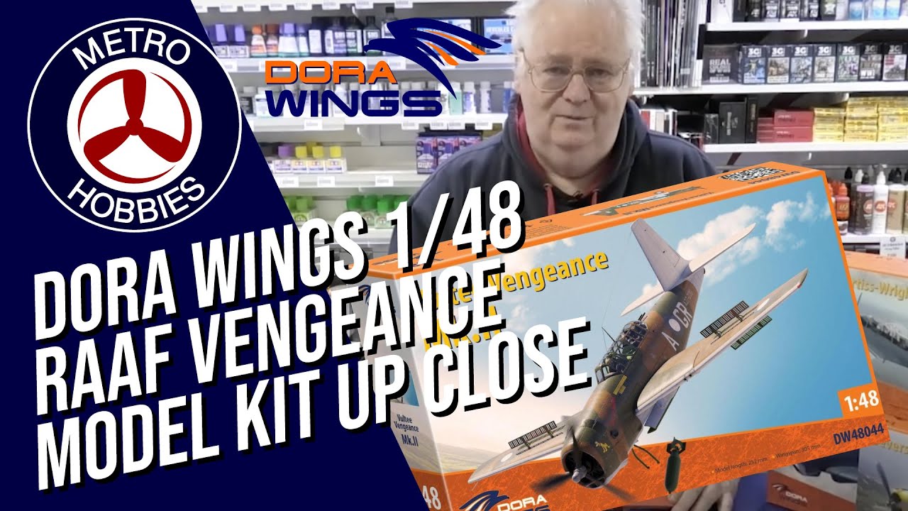 Dora Wings 1/48 RAAF Vultee Vengeance | Model Kit Up Close