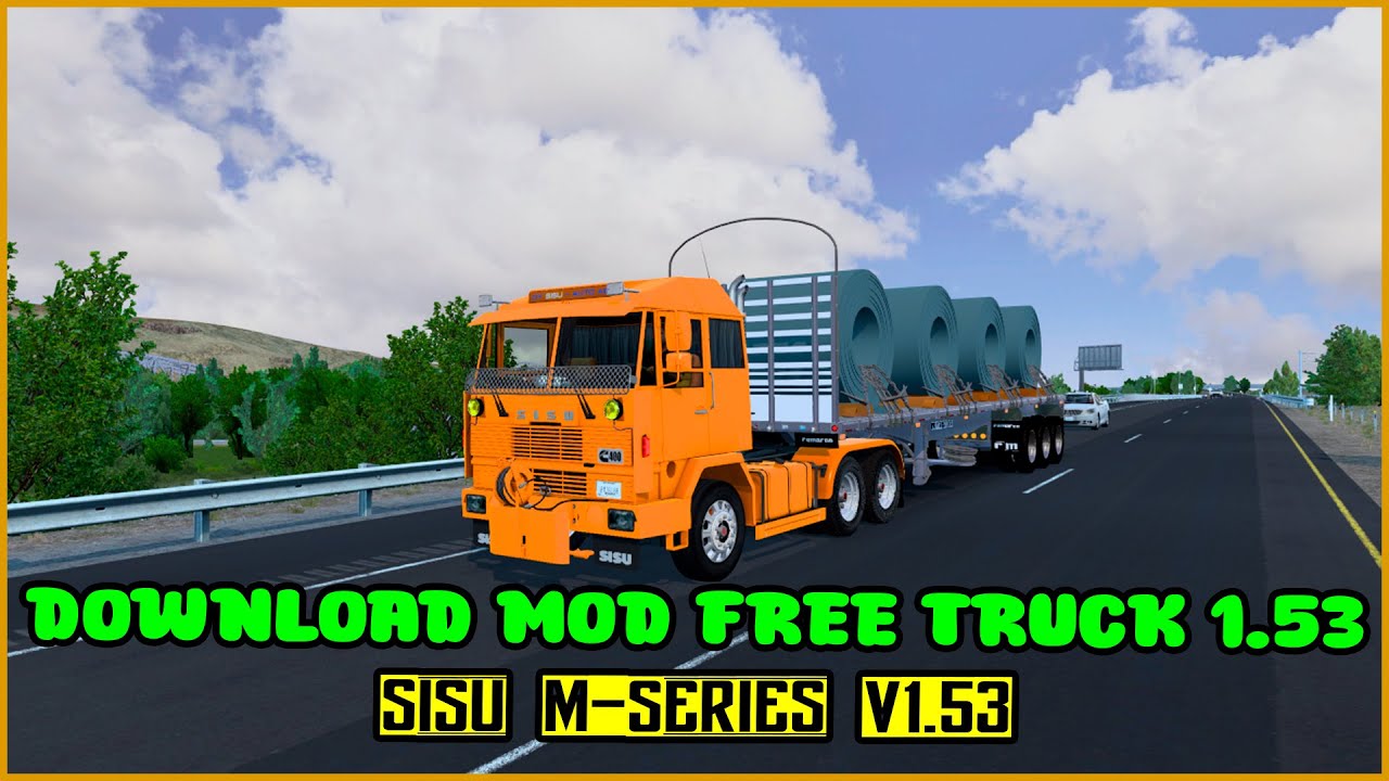 ATS 1.53||DOWNLOAD MOD FREE TRUCK Sisu M-Series V1.53||
