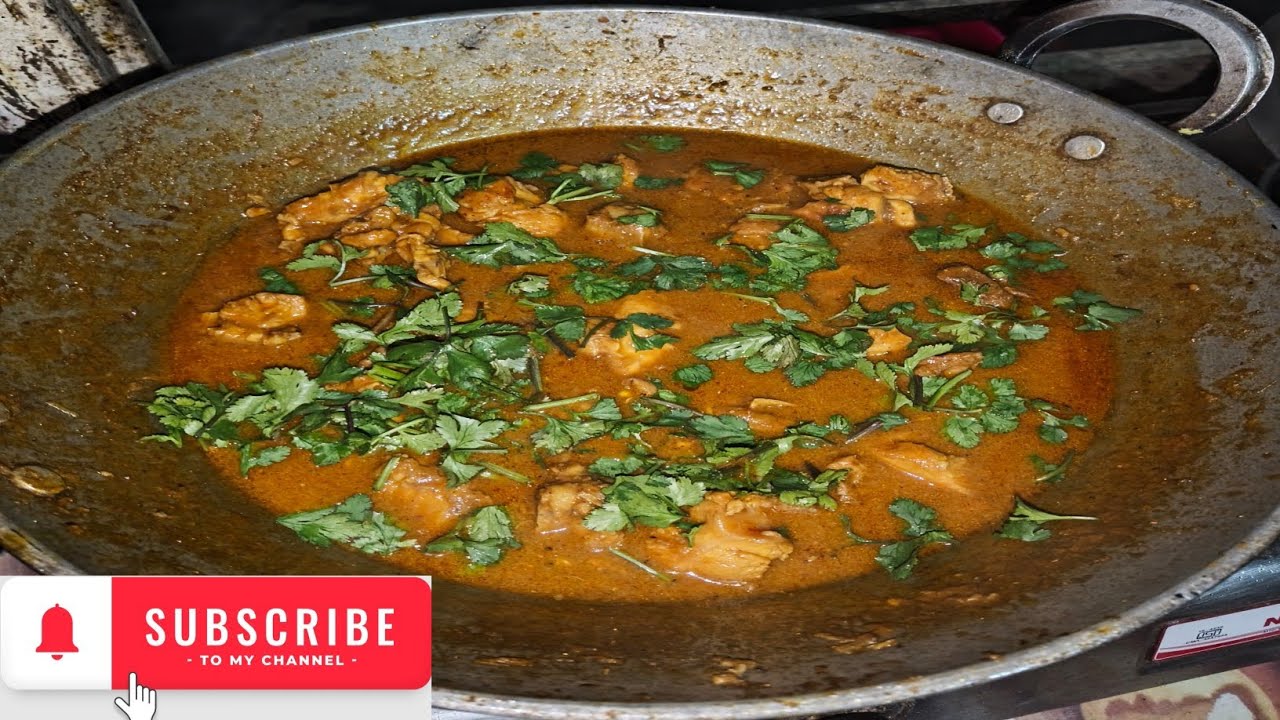 Mere style Mein chicken kadahi❤️❤️(subscribe)
