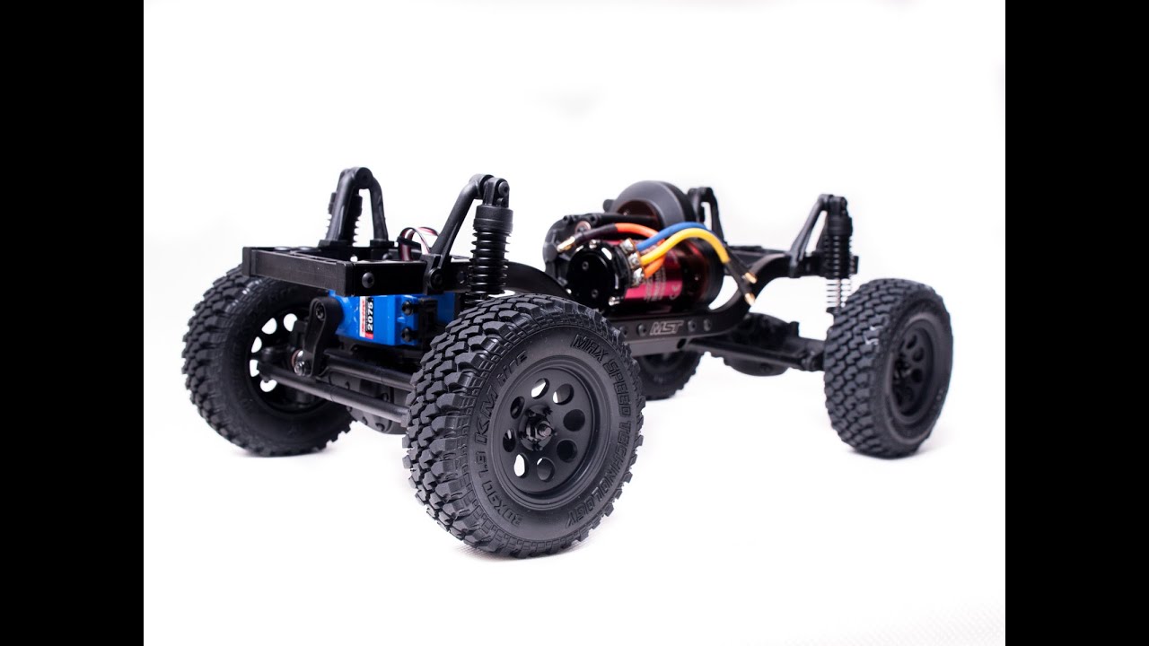 MST CMX 4x4 offroad KIT build - slideshow.