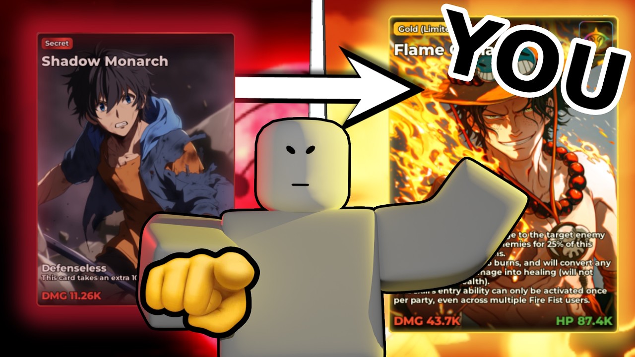 Как стать профессионалом в Anime Card Clash (СЕКРЕТНЫЙ МЕТОД) – Roblox
