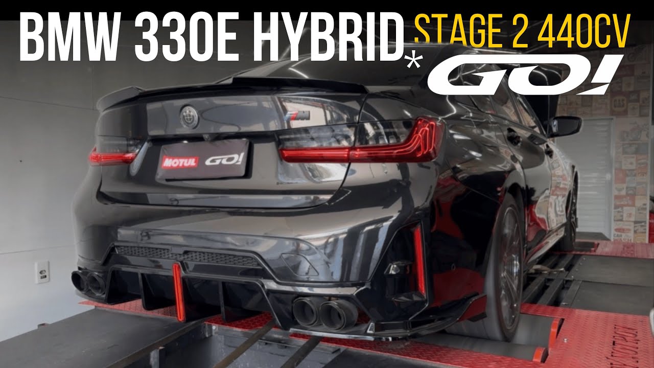 BMW 330E HYBRID COM MAIS DE 400 cavalos!?