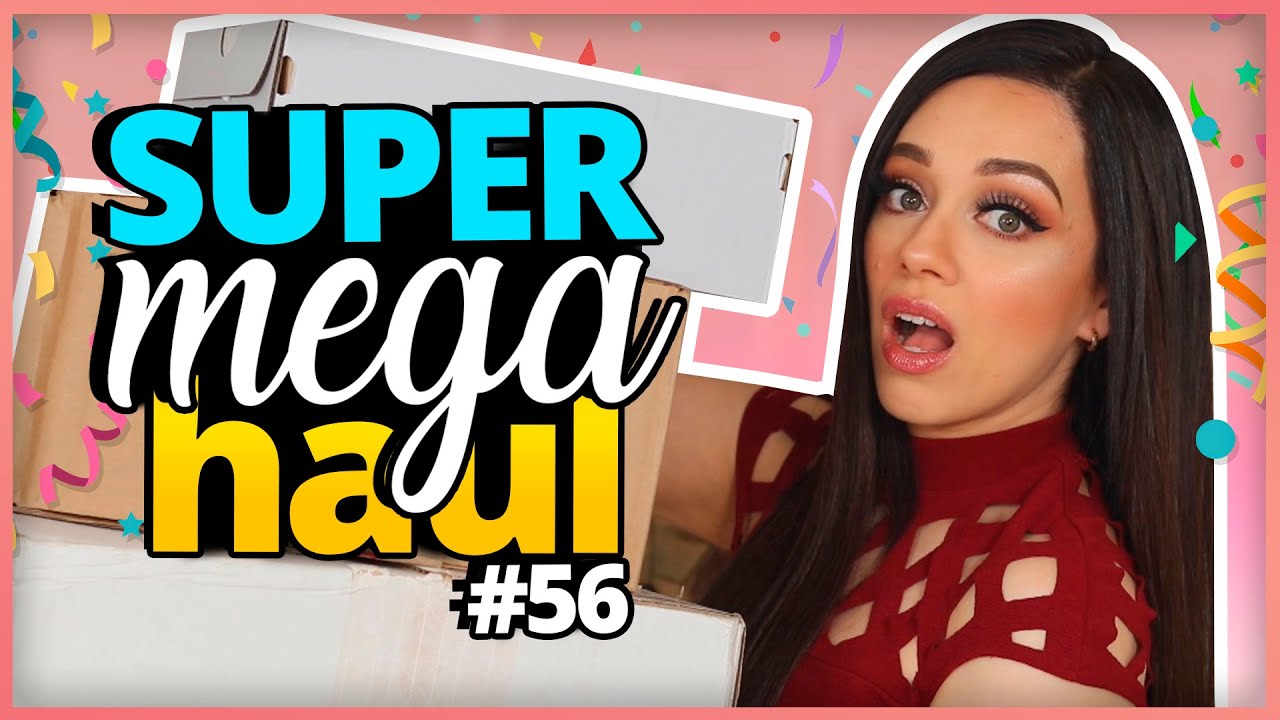 COSAS EXTRA&Ntilde;AS, MUCHISIMA ROPA, TENNIS COOL, Y MAQUILLAJE SUPER LINDO! | SUPER MEGA HAUL #56