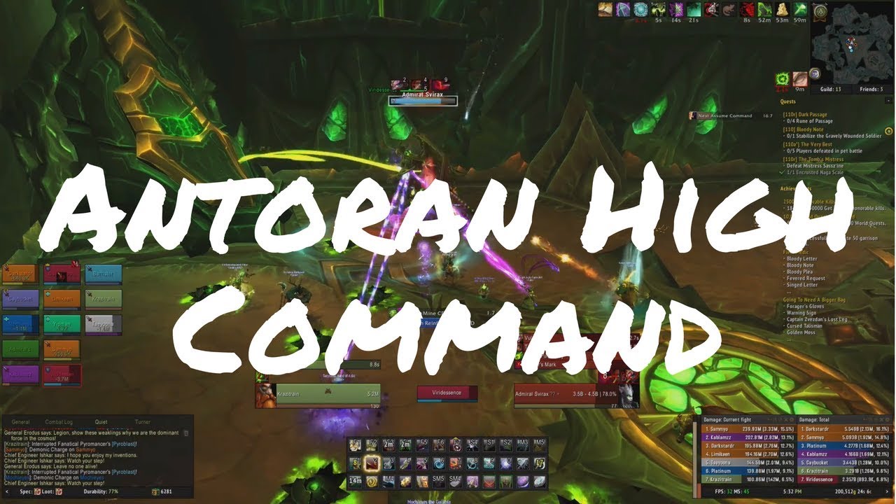 World of Warcraft - Antoran High Command Boss Strategy Guide - Antorus - Light's Breach 3/3