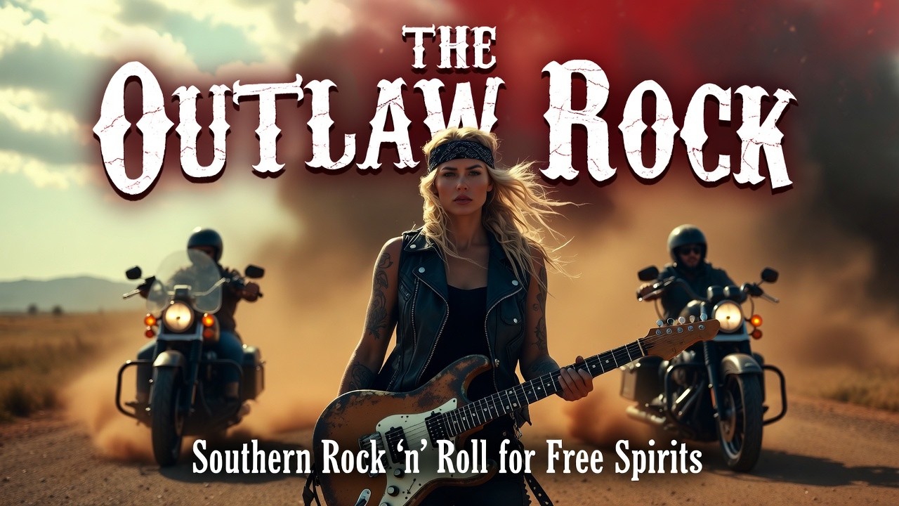 Best Music Rock n Roll 🔥 The Outlaw Rock 🎸 Southern Rock ’n’ Roll for Free Spirits
