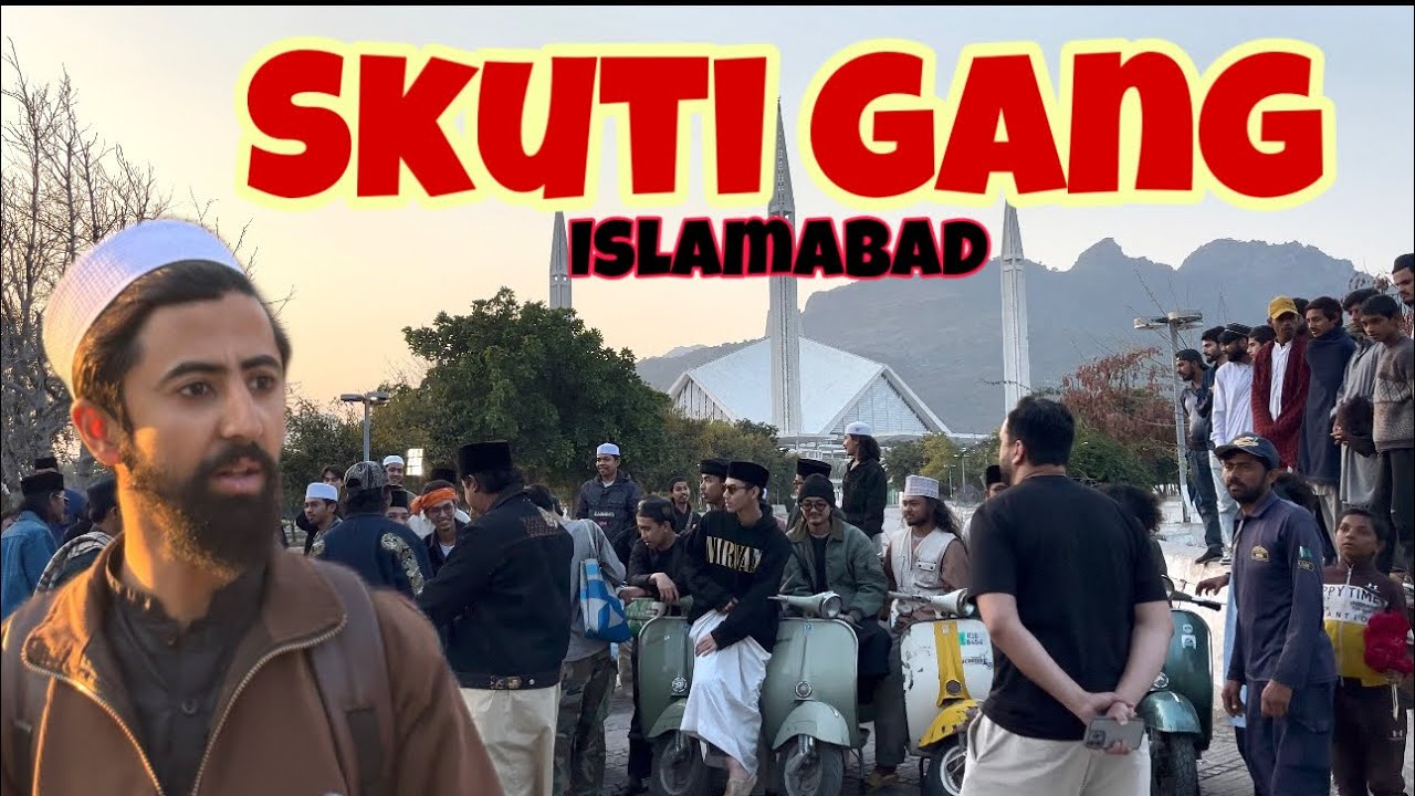 Today meeting with skuti Gang at Faisal Masjid ~|~ ye kon log hy👀☠️ ~|~ #abbasyanage 